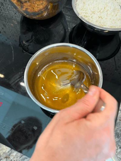 Stir the honey