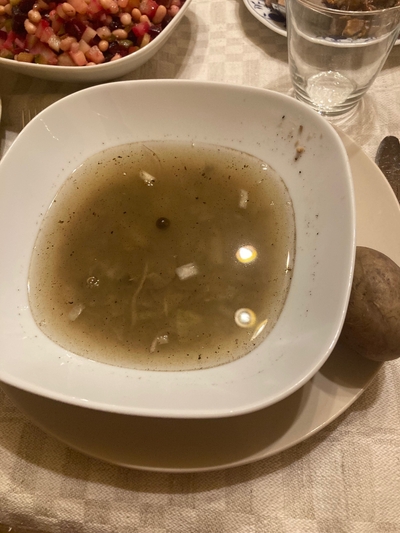 Cibulynė su labiau apdeginta silke ir be žalumynų