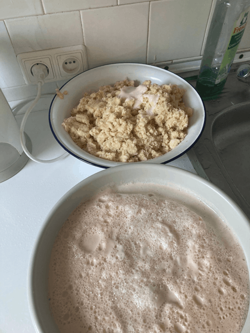 Potato mixture and potato juice
